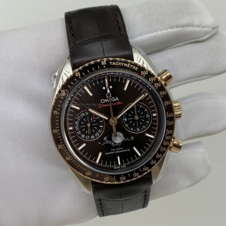 OMEGA WATCH SPEEDMASTER 304.23.44.52.13.001 44.25MM MOONPHASE MASTER CO-AXIAL MASTER CHRONOMETER CHRONOGRAPH DARK BROWN WATCH ONLY 83745110