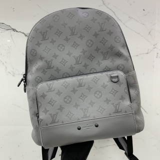 LOUIS VUITTON BAG MONOGRAM M46105 RACER BACKPACK MONOGRAM SHADOW GREY RFID
