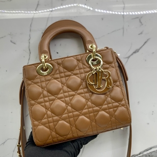 DIOR BAG LADY MY ABCDIOR SMALL 2WAY FLAP BROWN M0538OCEA M44M 10-MA-1220