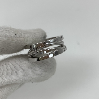 BVLGARI FINE JEWELRY RING LEGEND WG750 10.7G #58 FULLSET 2017 K3VV9A