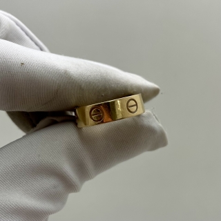 CARTIER FINE JEWELRY RING 5.6G LOVE RING RG RING ONLY SIZE 53 UM9297