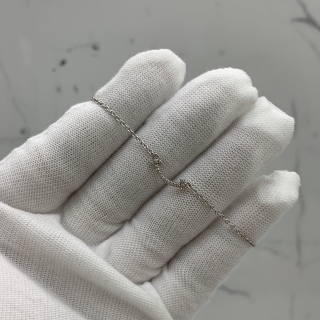 TIFFANY FINE JEWELRY WG750  MINI SMILE BRACELET 1.62G