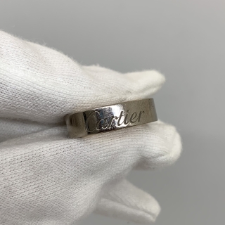 CARTIER FINE JEWELRY RING AU750 SECRET LOVE RING ONLY NO CERT 10.6G #50 ED6997