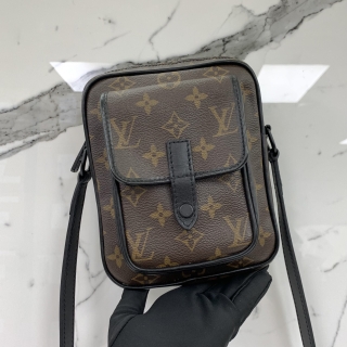 LOUIS VUITTON BAG MACASSAR M69404 CHRISTOPHER WEARABLE WALLET RFID