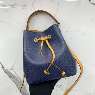 LOUIS VUITTON BAG EPI NEO NOE BB BLUE 2WAY M53610 RFID