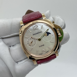 PANERAI WATCH LUMINOR PAM01181 DUE LUNA 38MM GOLDTECH™ AUTOMATIC RG AU750 99.9G Z0060/1500 FULL SET YEAR 2023