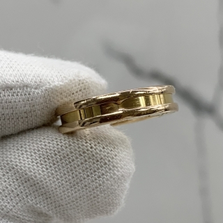 BVLGARI FINE JEWELRY RING AN852422 B-ZERO1 RG750 #48 6.71G W/CERTIFICATE (YEAR 2015) E4VZ7E