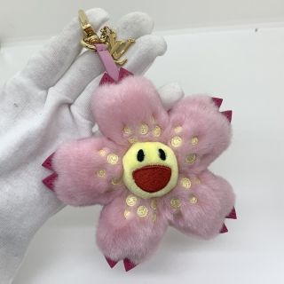 LOUIS VUITTON SLG MONOGRAM M02485 X TM MURAKAMI CHERRY BLOSSOM BAG CHARM