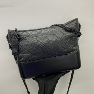 CHANEL BAG GABRIELLE MEDIUM 27CM SO BLACK NO 29 NO CARD