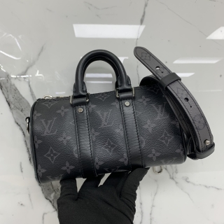 LOUIS VUITTON BAG MONOGRAM ECLIPSE M45947 KEEPALL XS RFID