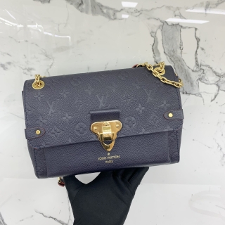 LOUIS VUITTON BAG EMPREINTE M52271 VAVIN PM CHAIN SHOULDER BLUE TR2280