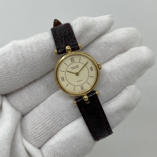 VAN CLEEF & ARPELS WATCH  18901 QZ WATCH ONLY MOVING 12.34Ｇ 31916