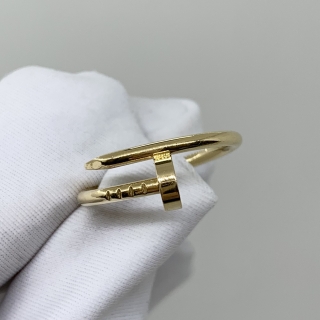 CARTIER FINE JEWELRY RING JUSTE EN CLOU SM SIZE 51 3.5G CERT PWD311
