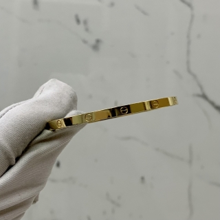 CARTIER FINE JEWELRY BRACELET LOVE BRACELET SM, FULLSET 2023 G SA079