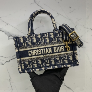 DIOR BAG BOOK TOTE MINI 2WAY 50-MA-0293