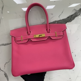 HERMES BAG BIRKIN 30 EPSOM □Q STAMP ROSE TYRIEN GHW