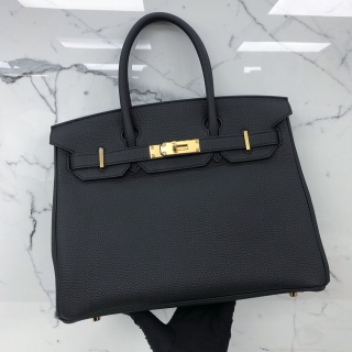 HERMES BAG BIRKIN 30 VEAU TOGO NOIR BLACK GHW W STAMP W/RECEIPT 2024