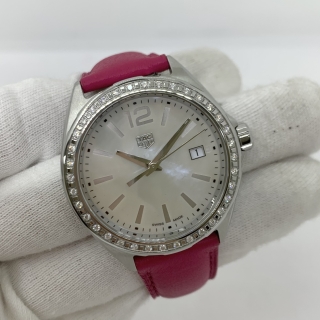 TAG HEUER WATCH FORMULA 1 WBJ131A.FC8252 QUARTZ MOP DIAL DIAMOND BEZEL FULL SET W/CERT WUM7782