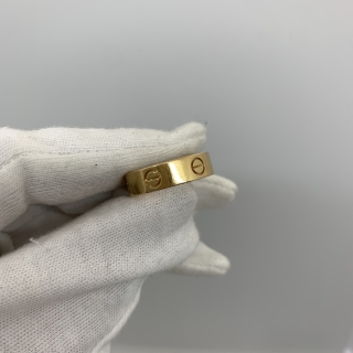 CARTIER FINE JEWELRY RING LOVE YG750 #57 6.24G FULLSET 2023 UQB168