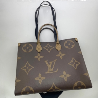 LOUIS VUITTON BAG REVERSE M45320 ON THE GO GM RFID