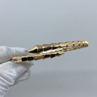 BVLGARI FINE JEWELRY SERPENTI BRACELET YG750 20.63G #M WITH GUARANTEE CARD 2022 VZSE11