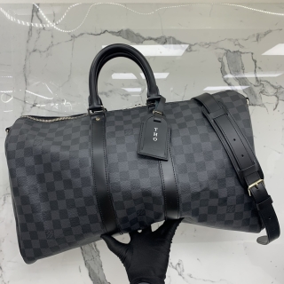 LOUIS VUITTON BAG DAMIER KEEPALL 45 NO PADLOCK AND KEY DU0188