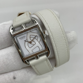 HERMES WATCH CAPE COD DOUBLE TOUR Y STAMP FULLSET 2022 CC1.310 3582071