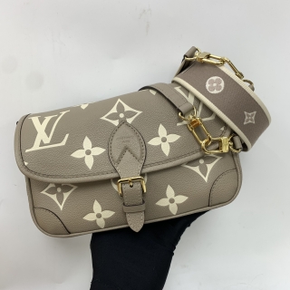 LOUIS VUITTON BAG EMPREINTE M46583 DIANE PM RFID TOURTERELLE BEIGE/CREAM