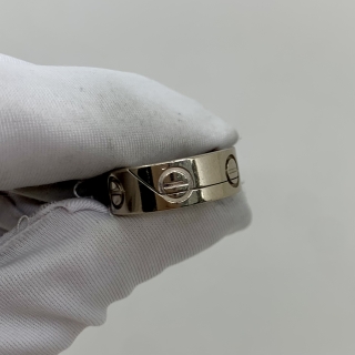 CARTIER FINE JEWELRY RING ASTROLOVE PENDANT WG750 #53 12.8G I60211