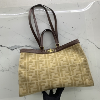 FENDI BAG PEEKABOO 8H374 ZUCCA PEEKABOO TOTE 2WAY