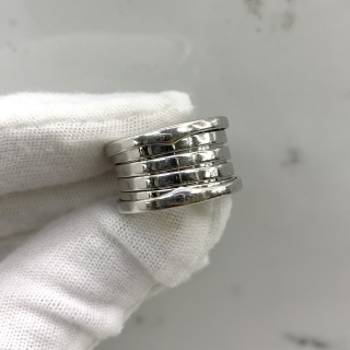 BVLGARI FINE JEWELRY WG750 B ZERO ONE RING RING ONLY 10.2G