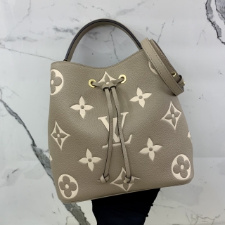 LOUIS VUITTON SLG EMPREINTE M45555 NEO NOE TOURTERELLE/CRÈME RFID