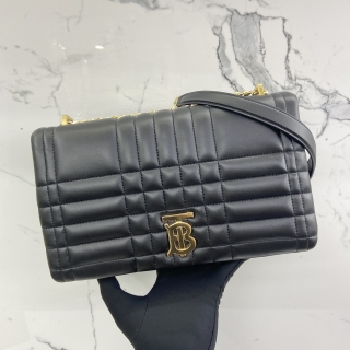 BURBERRY BAG LONDON BAG TB CHAIN SHOULDER BLACK GHW