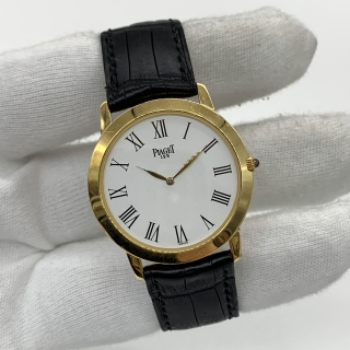 PIAGET WATCH 9920 ONLY VINTAGE HANDWIND MOVING YG750 33.57G 803219