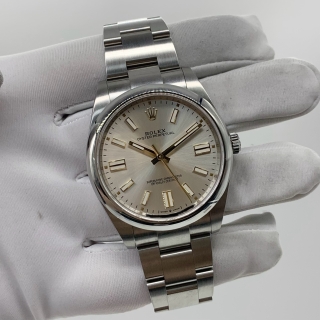 ROLEX WATCH OYSTER PERPETUAL 124300 OYSTER PERPETUAL 41MM SLIVER WATCH ONLY 415JP625