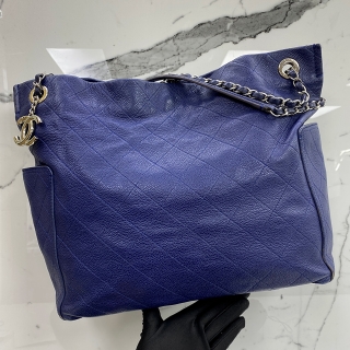CHANEL BAG CAVIAR SKIN A94033 CHAIN SHOULDER TOTE SHW NO.19 W/CARD 19279284