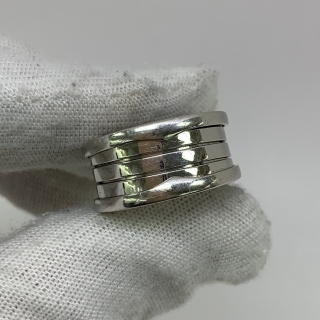 BVLGARI FINE JEWELRY RING WG B-ZERO #52 10.34G RING ONLY