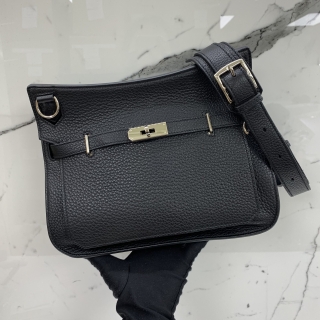 HERMES BAG JYPSIERE 28 T STAMP NOIR PHW