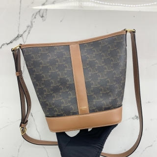 CELINE BAG  BUCKET SHOULDER SMALL W-CU-2242 W-412232