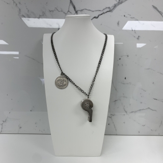 CHANEL FASHION JEWELRY B15 NECKLACE WHISTLE WITH STONE