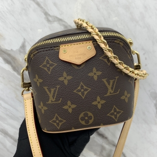 LOUIS VUITTON BAG MONOGRAM JUST IN CASE 2WAY CHAIN RFID M47096