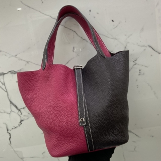 HERMES BAG PICOTIN 22 MM BICOLOR STAMP Z (NO KEY NO LOCK)