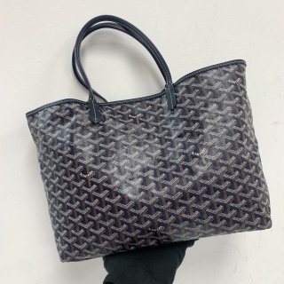 GOYARD BAG SAINT LOUIS PM WITH POUCH NAVY ADM 020227