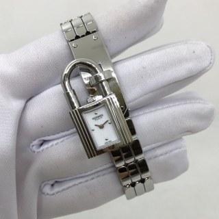 HERMES WATCH CAPE COD KE4.110 QZ #XS ACIER BRACELET 2025 FULL SET 3805981