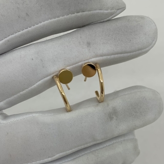 CARTIER FINE JEWELRY EARRINGS RG750 4.96G JUSTE EN CLOU EARRING W/ CERT 2024 YJR472