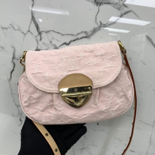 LOUIS VUITTON BAG DENIM M13347 SUNSET PINK