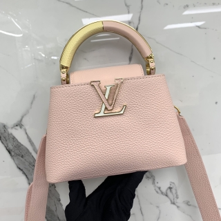LOUIS VUITTON BAG TAURILLON M24688 MINI CAPUCINES 2WAY PINK