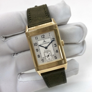 JAEGER LECOULTRE WATCH REVERSO 270.1.62 GRANDE TAILLE YG750 FULLSET 2010