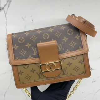 LOUIS VUITTON BAG REVERSE MONOGRAM DAUPHINE MM M44391 FL1129