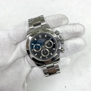 ROLEX WATCH DAYTONA 116520 BLACK DIAL FULLSET 2008 12 LINKS
